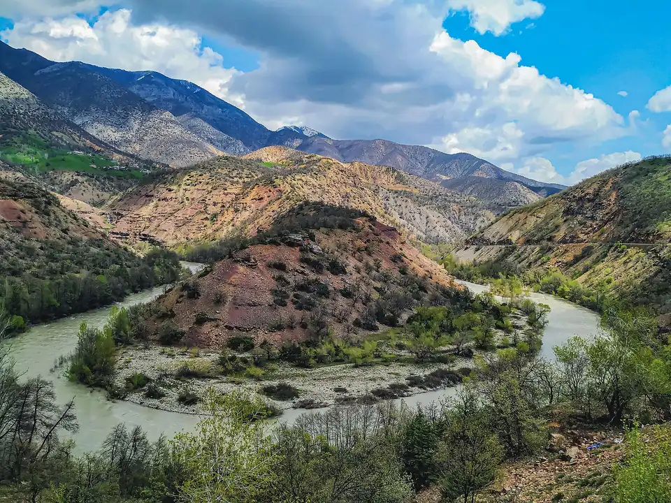 Tunceli'de Munzur Dağları